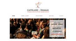 Desktop Screenshot of cappelaere-prunaux.com